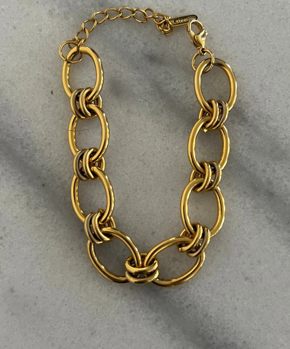 Lovely Link Bracelet - Gold
