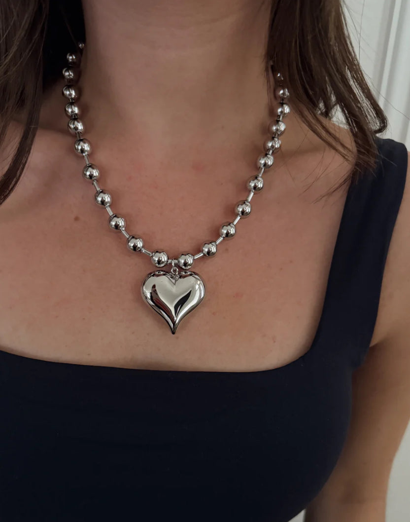 Chunky Heart Necklace