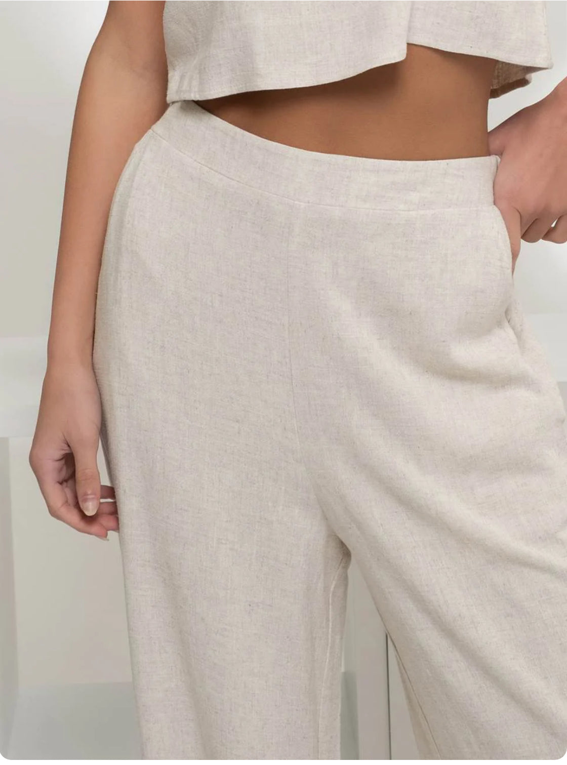 High Waist Wide Leg Pants