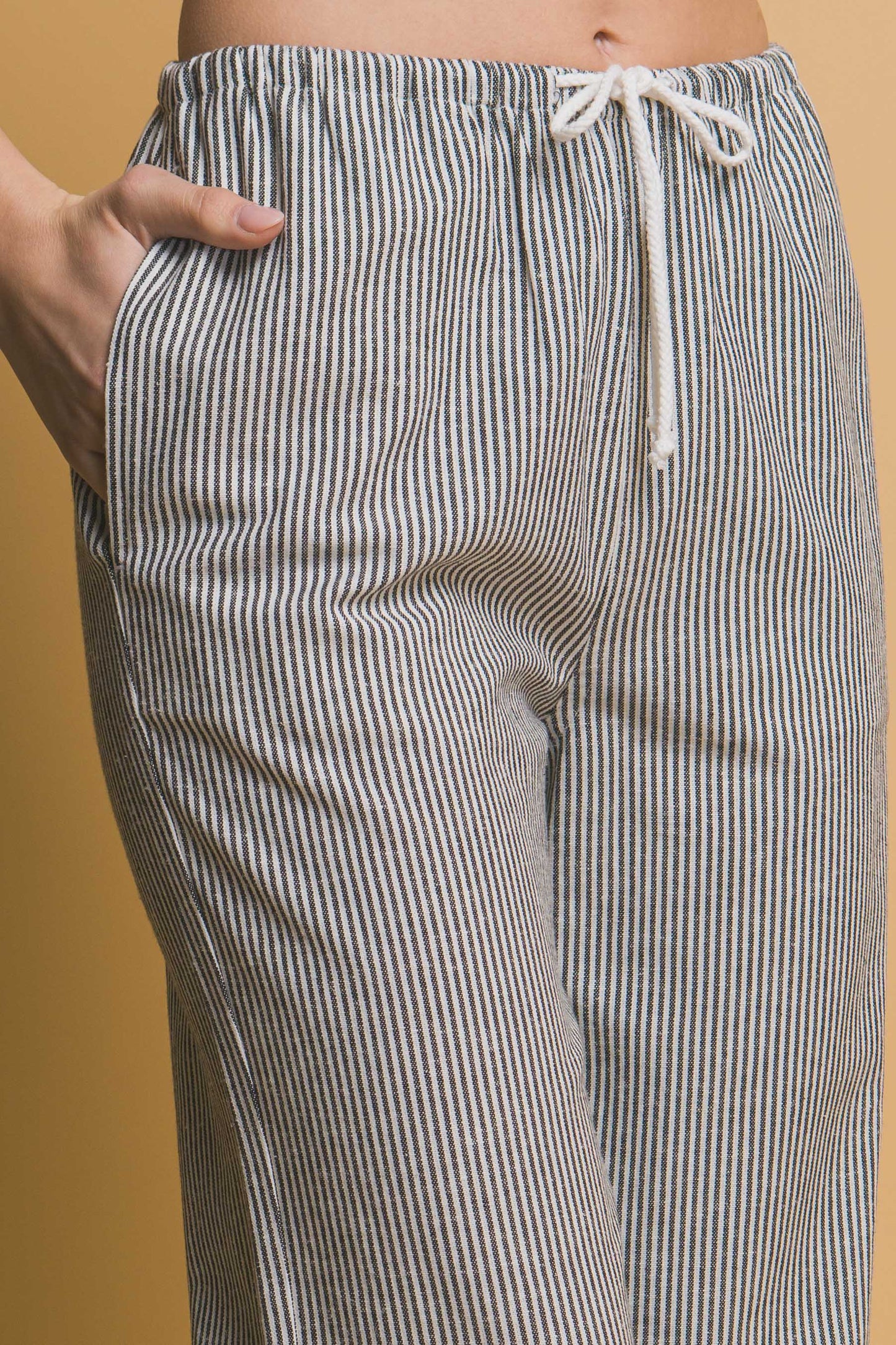 Linen Wide- Leg Pants