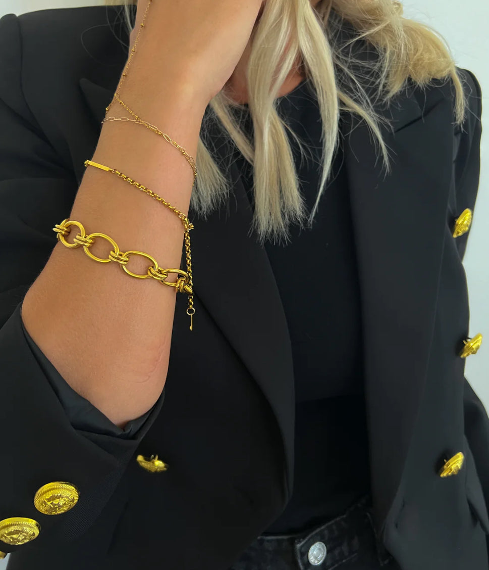 Lovely Link Bracelet - Gold