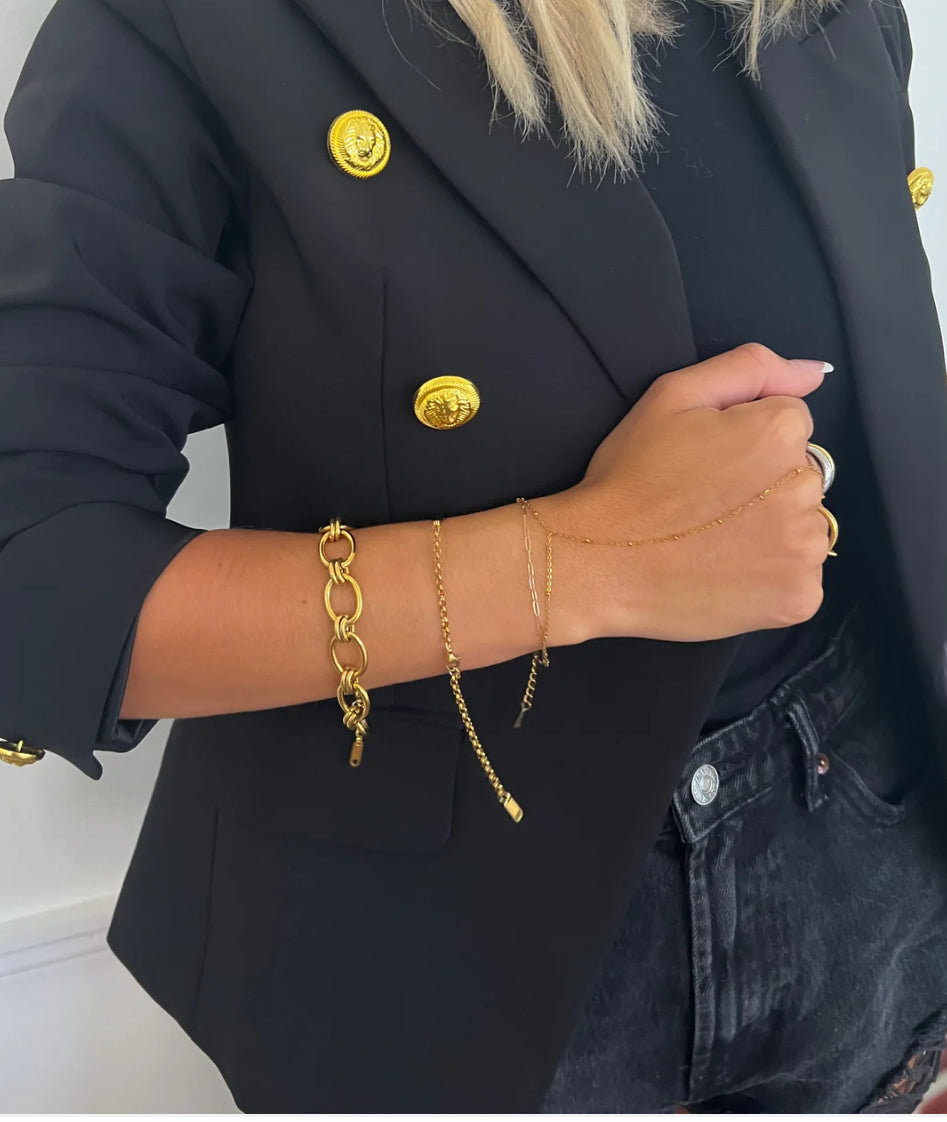 Lovely Link Bracelet - Gold