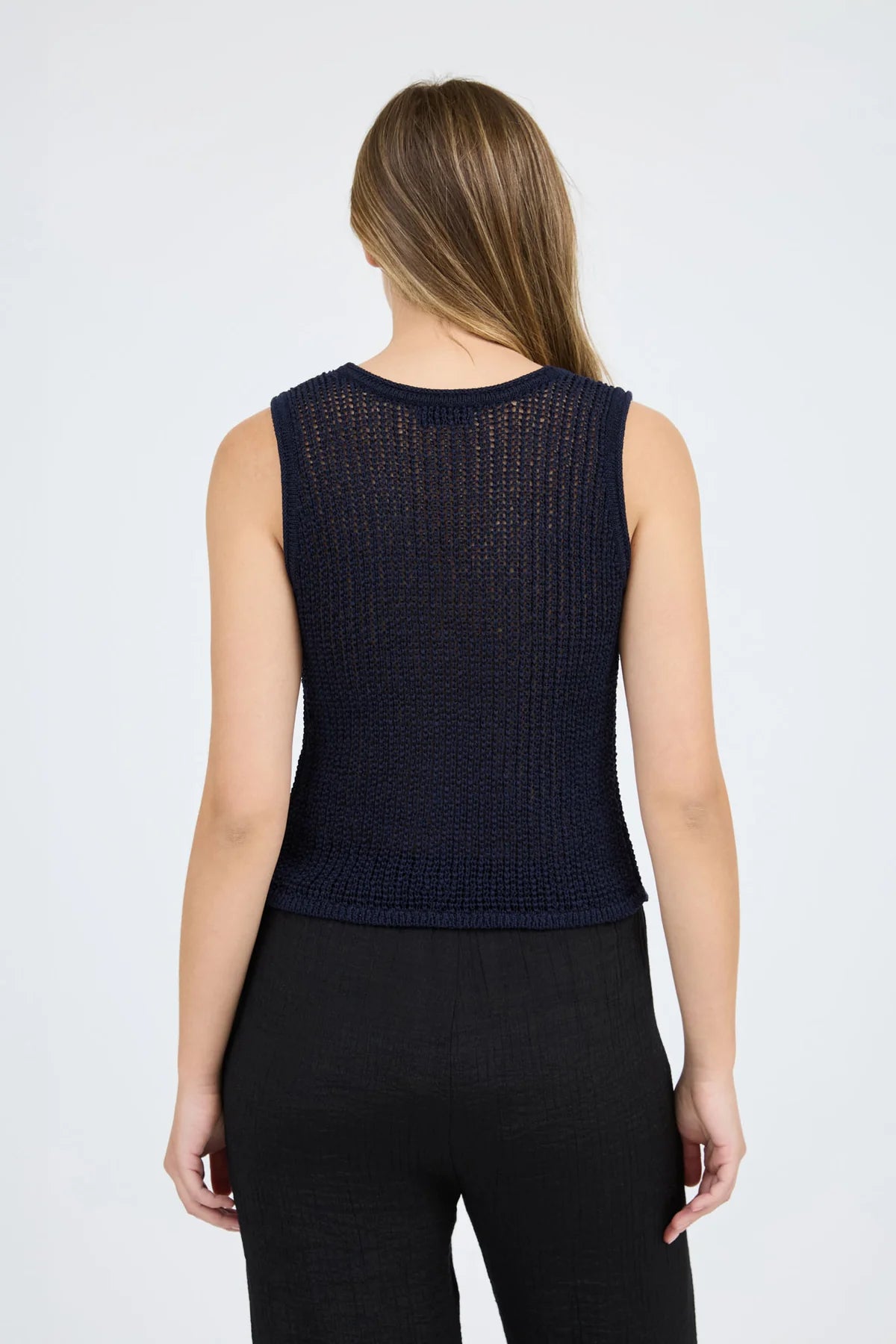 Button Front Split Vest