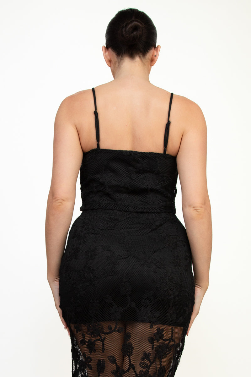 Lace Embroidered Top