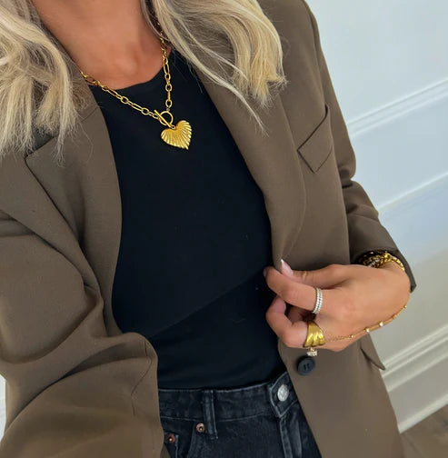 Toggle Heart Necklace