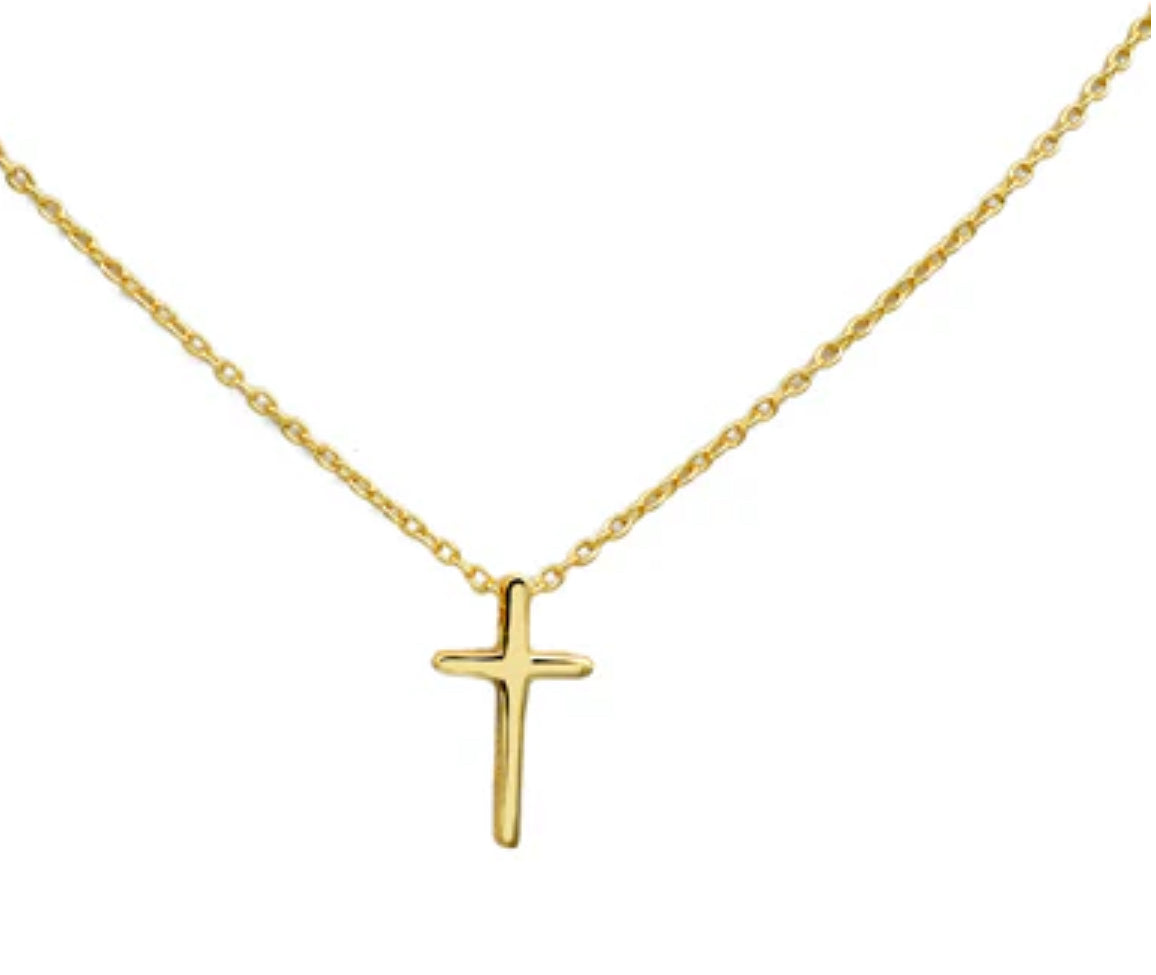 Sterling Silver Cross Pendant Necklaces