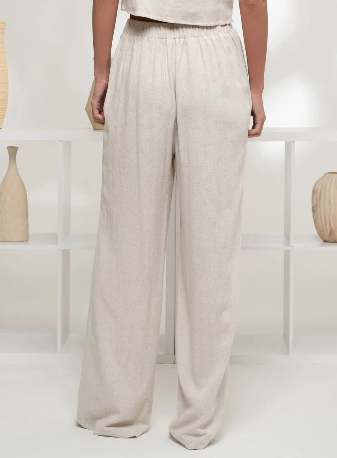 High Waist Wide Leg Pants