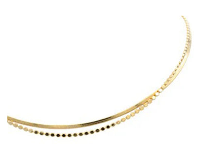 Gold Multi Strand Necklace