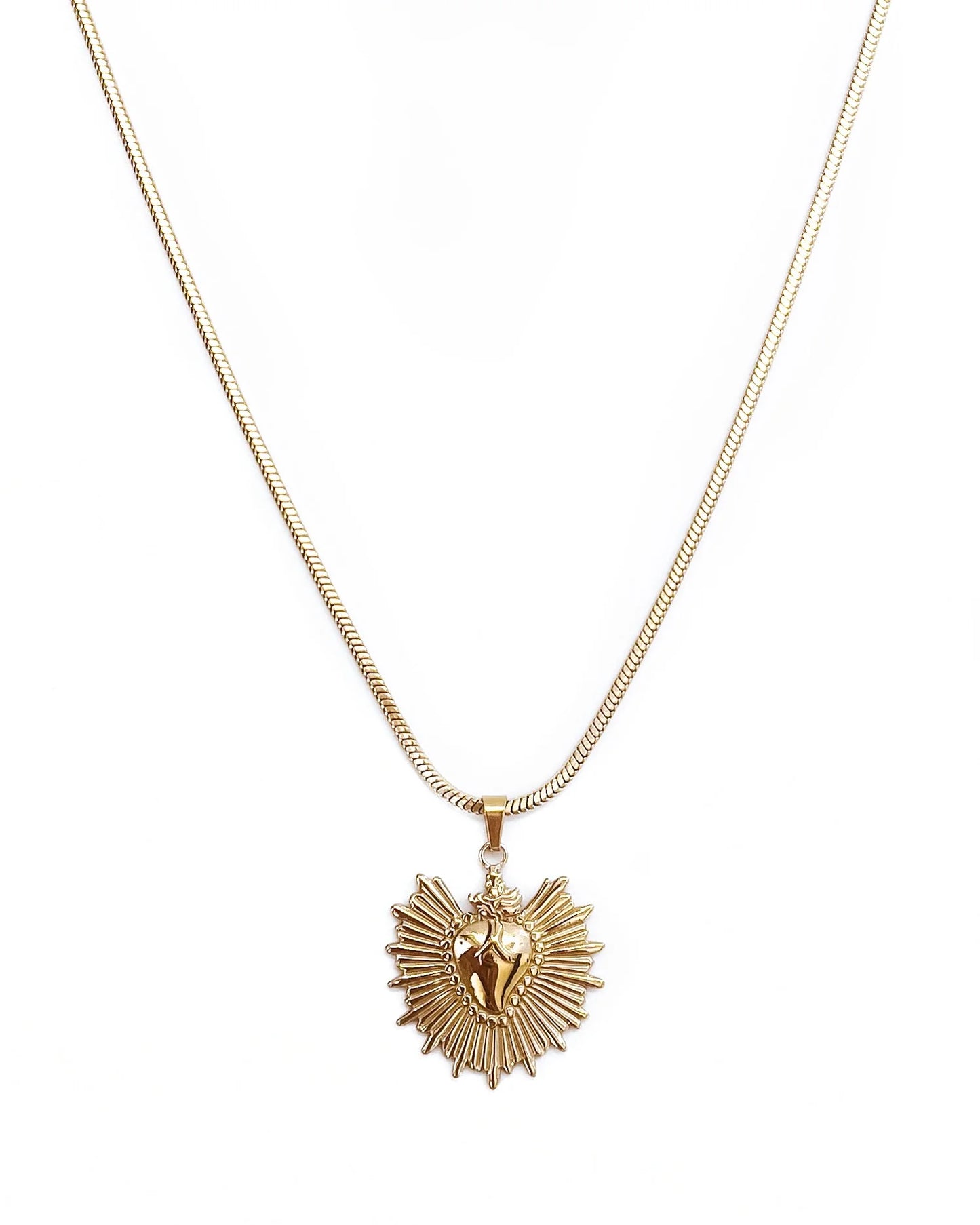 Bold Heart Necklace