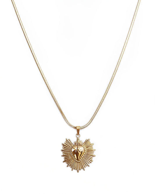 Bold Heart Necklace