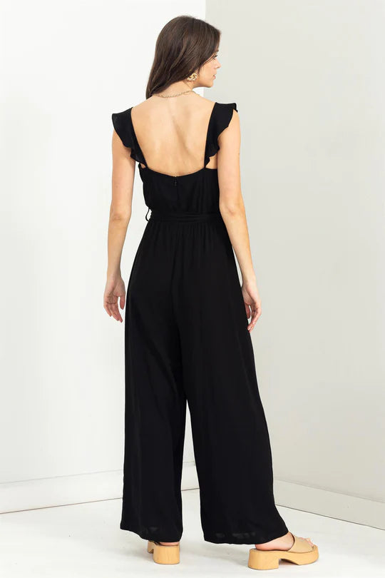 Ruffle Jumpsuit