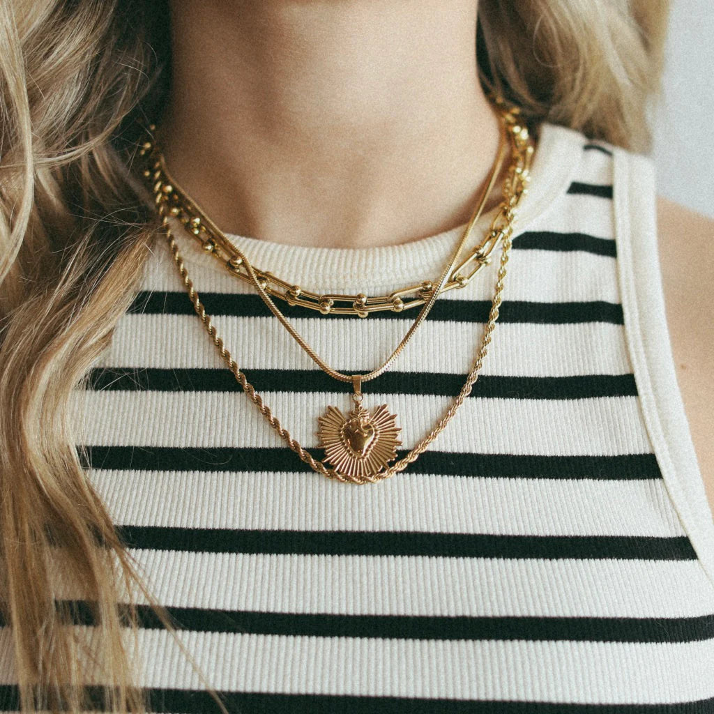 Bold Heart Necklace
