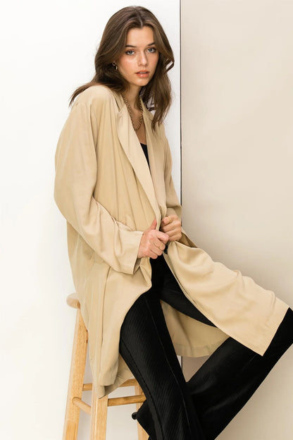 Trench Coat Oversize - 3 Colors!