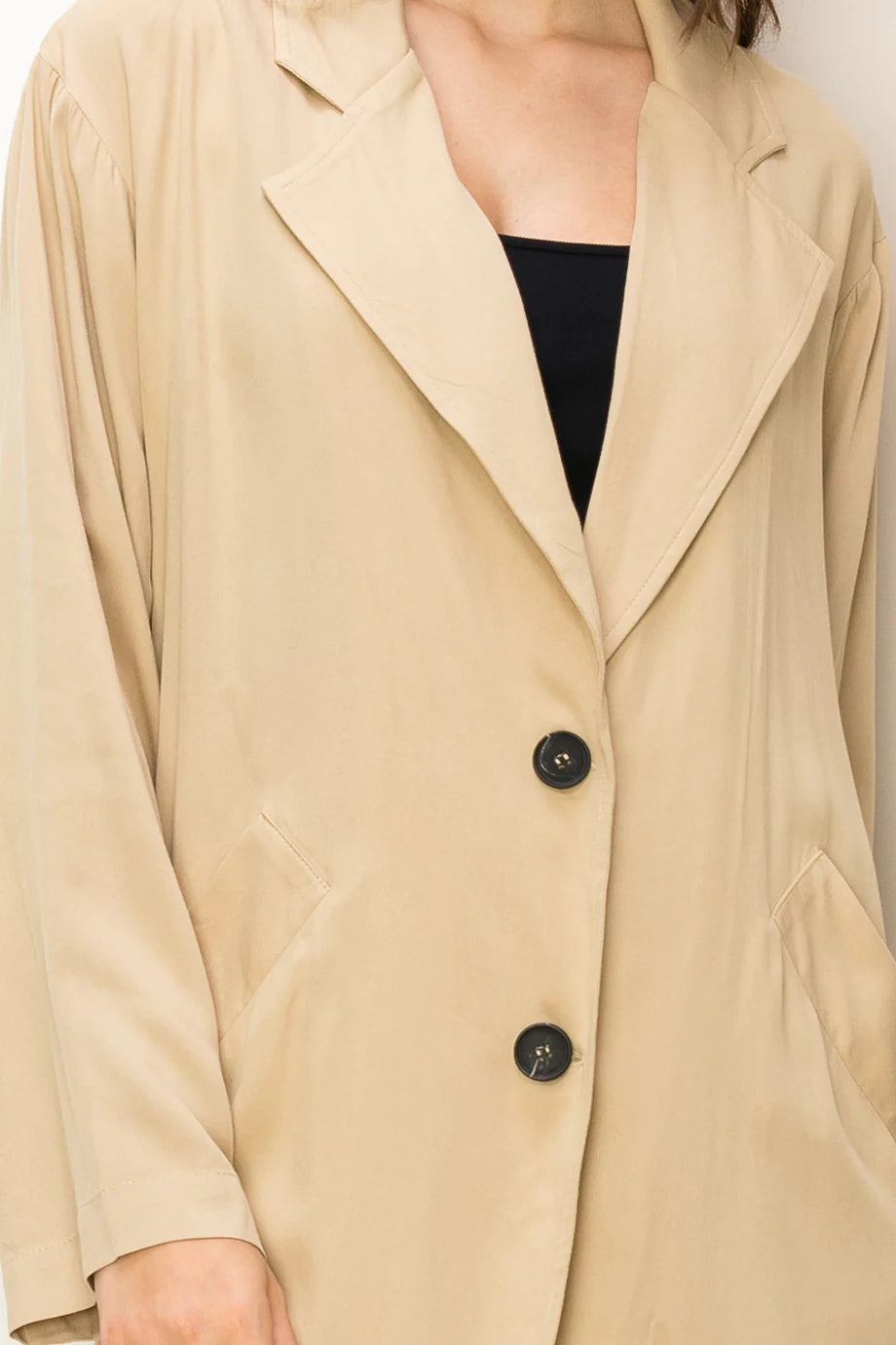 Trench Coat Oversize - 3 Colors!