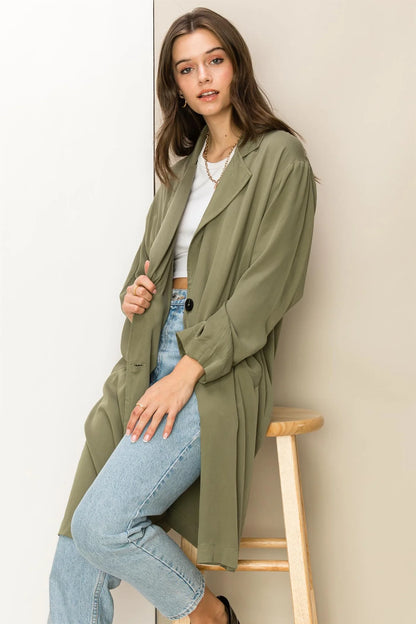 Trench Coat Oversize - 3 Colors!