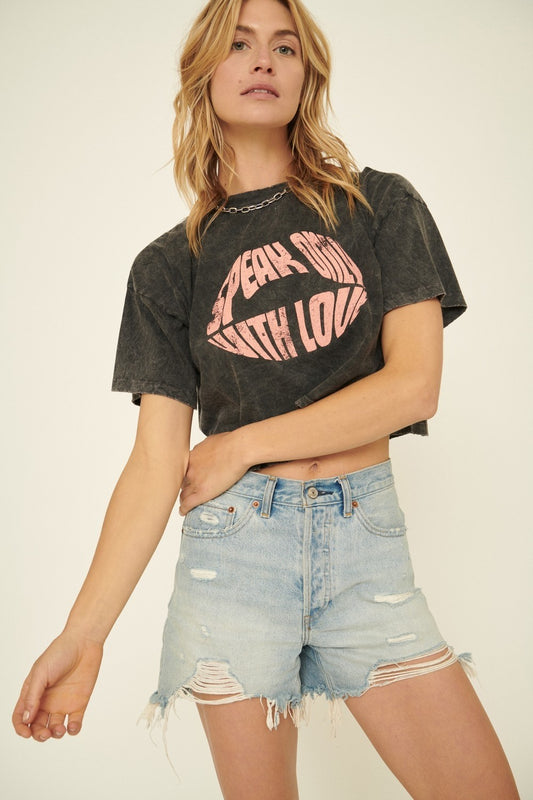 Speak Only with Love Tee