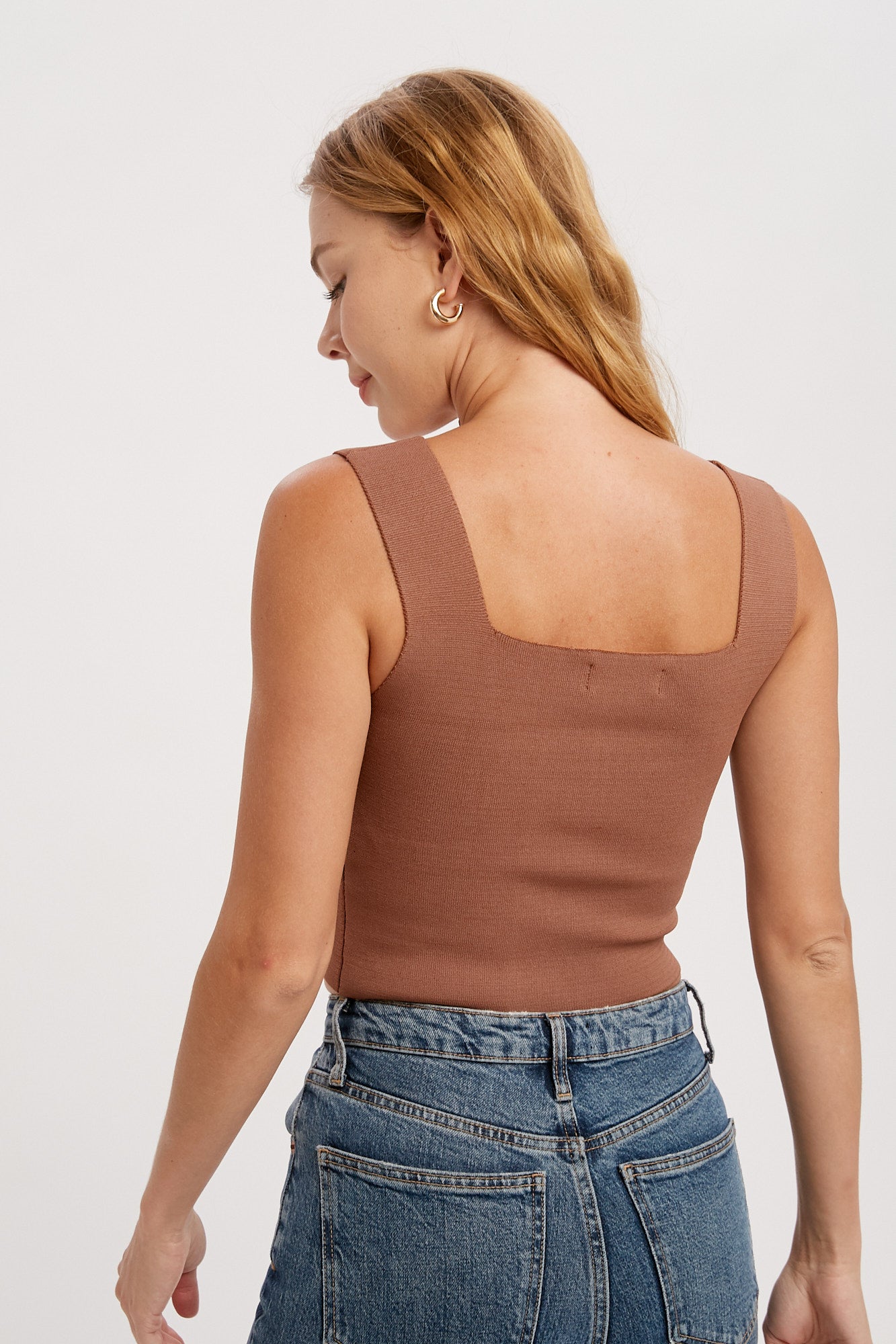 Wide Strap Brami Top