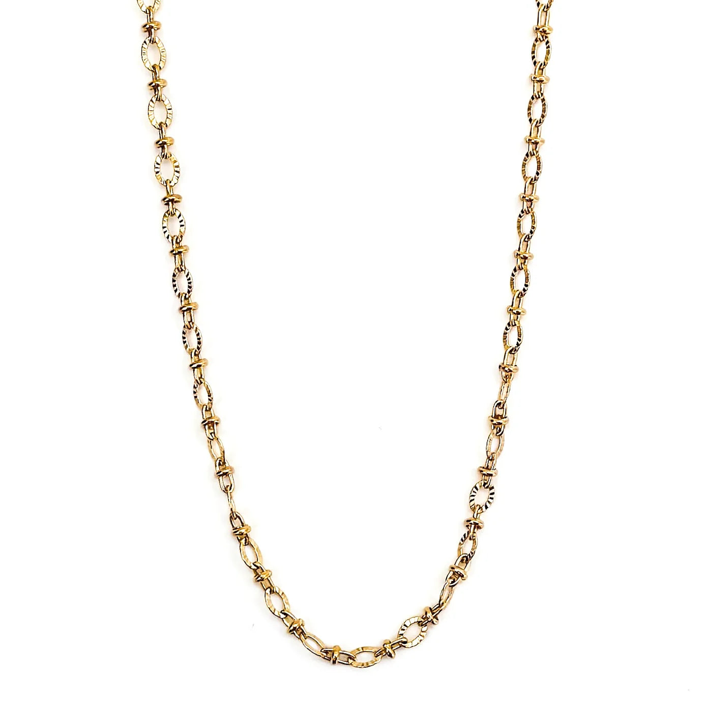 Gold Layering Chain Necklace || Choose Length