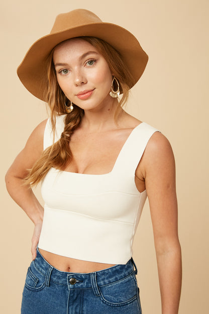 Wide Strap Brami Top